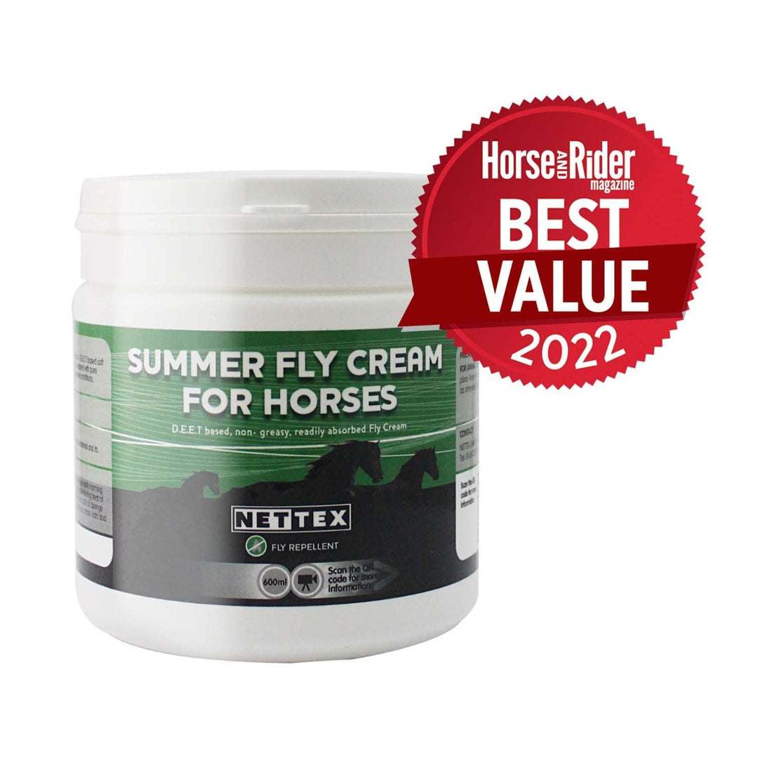 Nettex Summer Fly Cream For Horses 600ml X 4 Pack