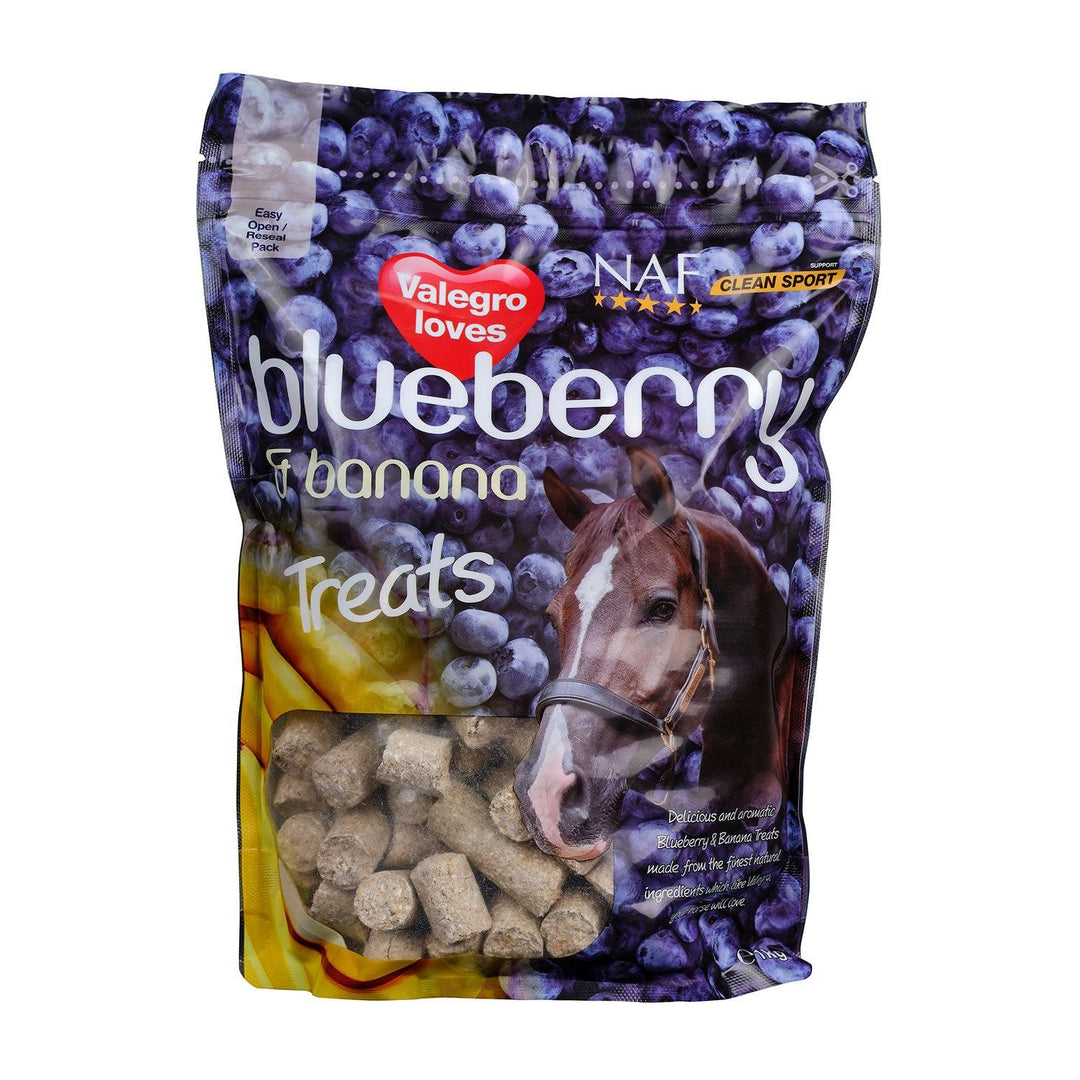 NAF Blueberry & Banana Treats 1Kg Blueberry & Banana