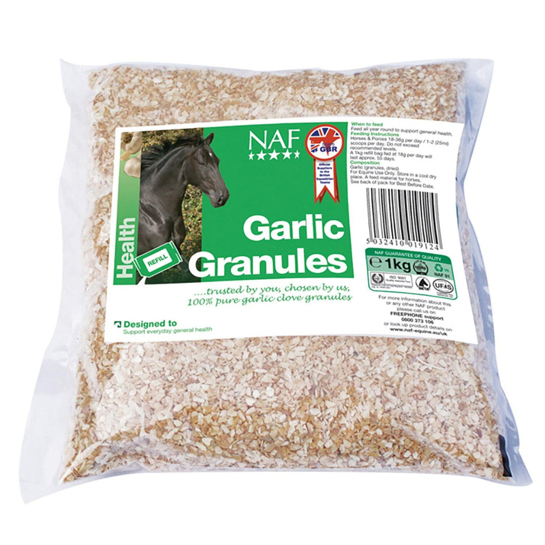 NAF Garlic Granules 1Kg Refill Bag