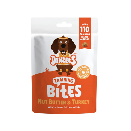 Denzels Training Bites  Nut Butter & Turkey Bites 100G