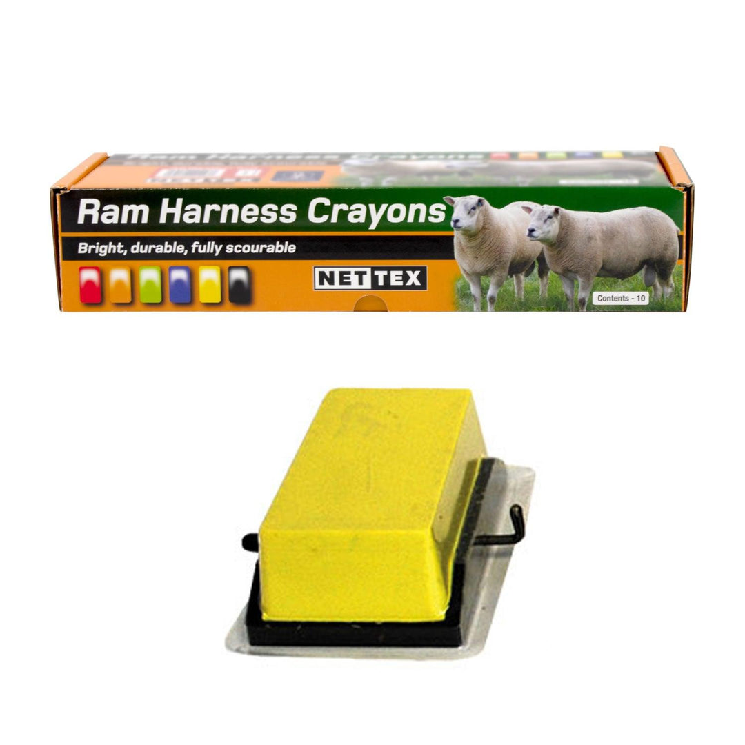 Nettex Cold Crayons 10 Pack Yellow