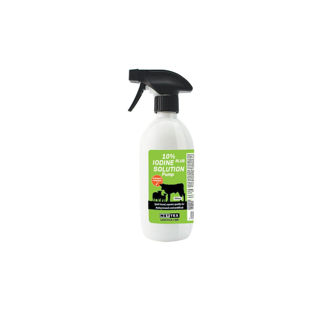 Nettex Iodine 10% Plus Solution 500mlx6 Pack