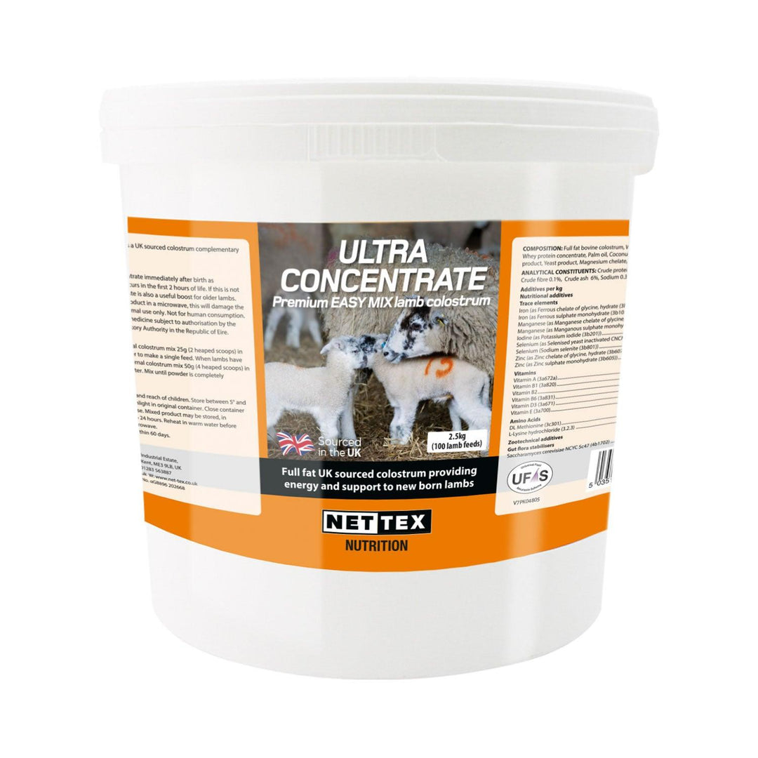 Nettex Ultra Concentrate Colostrum 2.5kg