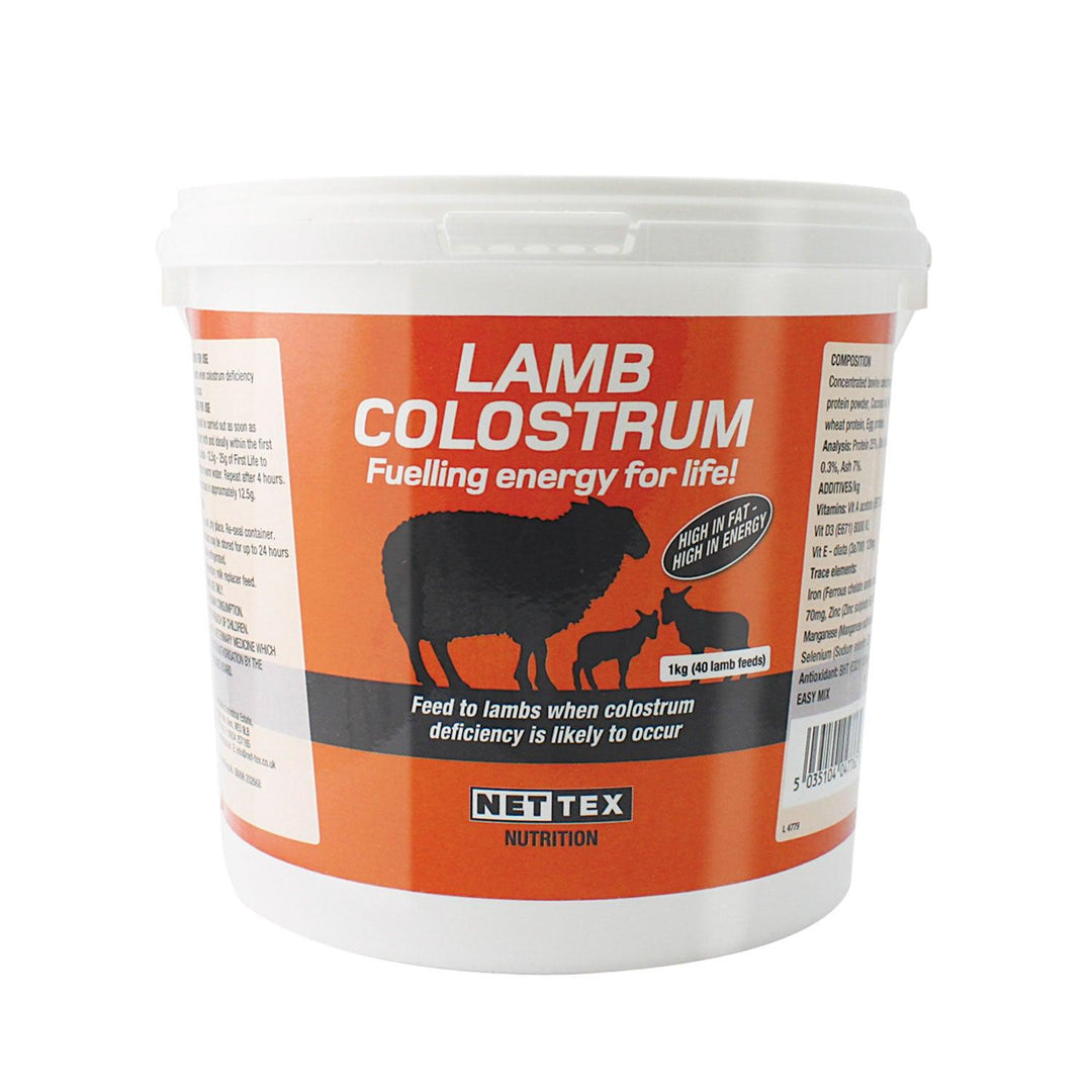 Nettex Lamb Colostrum 1kg (40 Feeds)