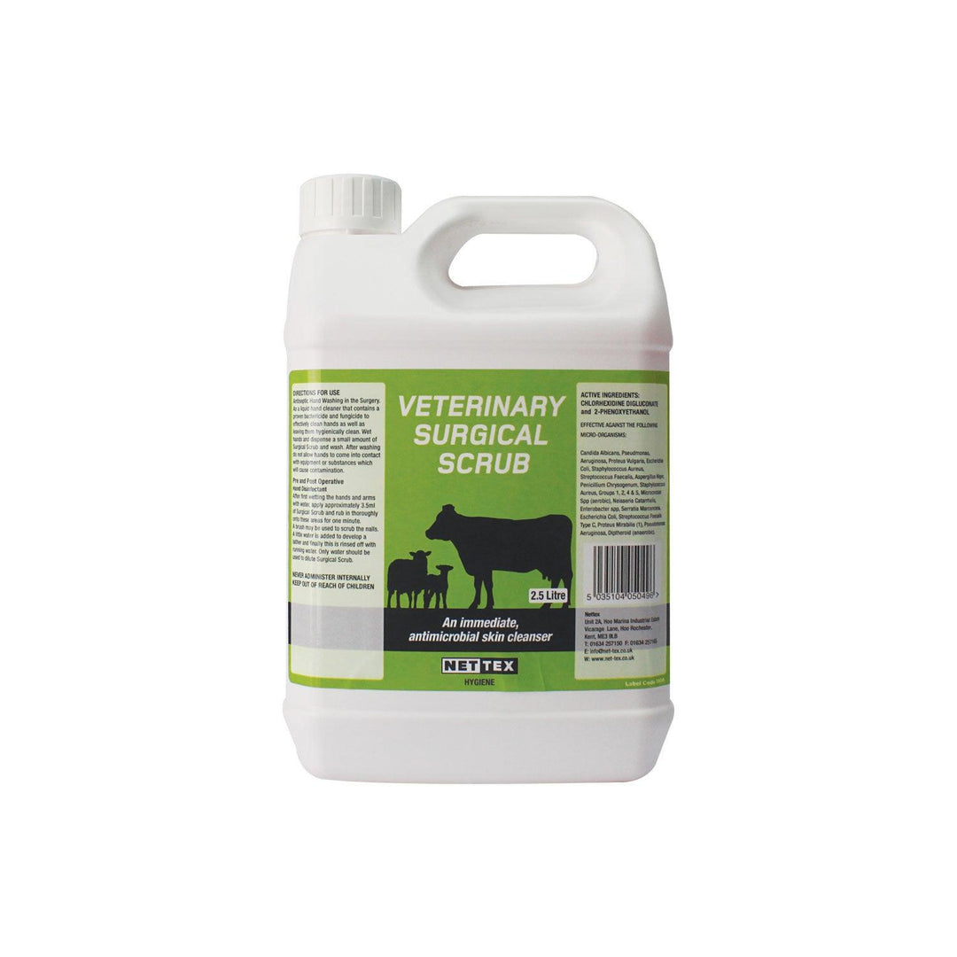 Nettex Veterinary Surgical Scrub 2.5ltrx4 Pack