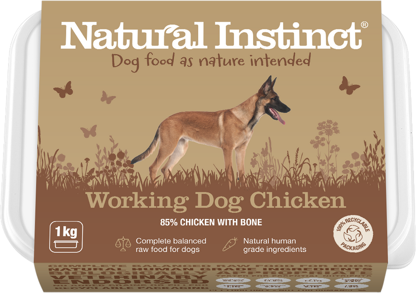 Natural Instinct Working Dog Chicken