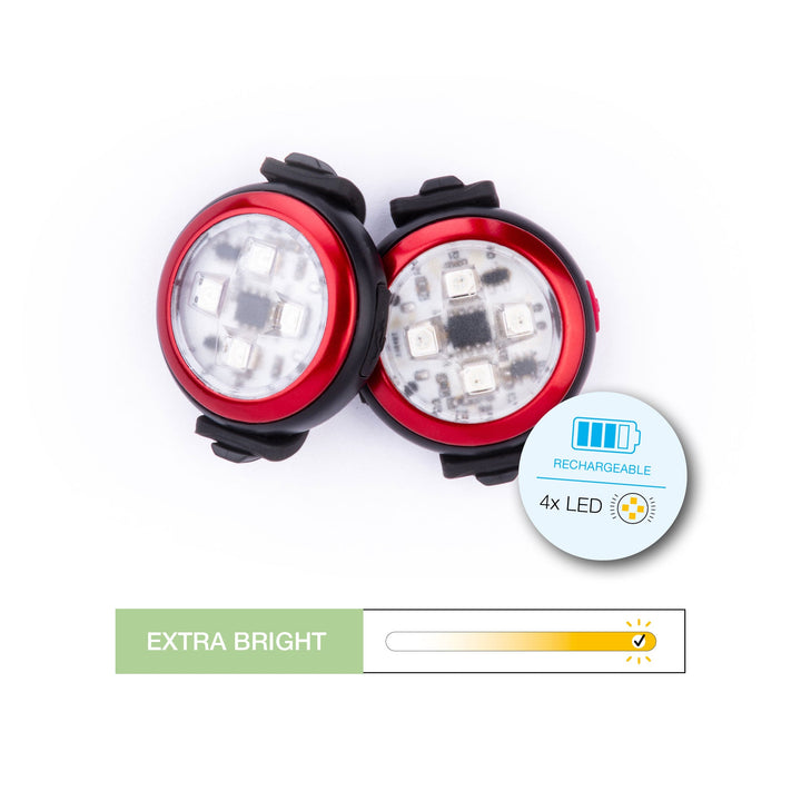 Curli Luumi Safety LED Red