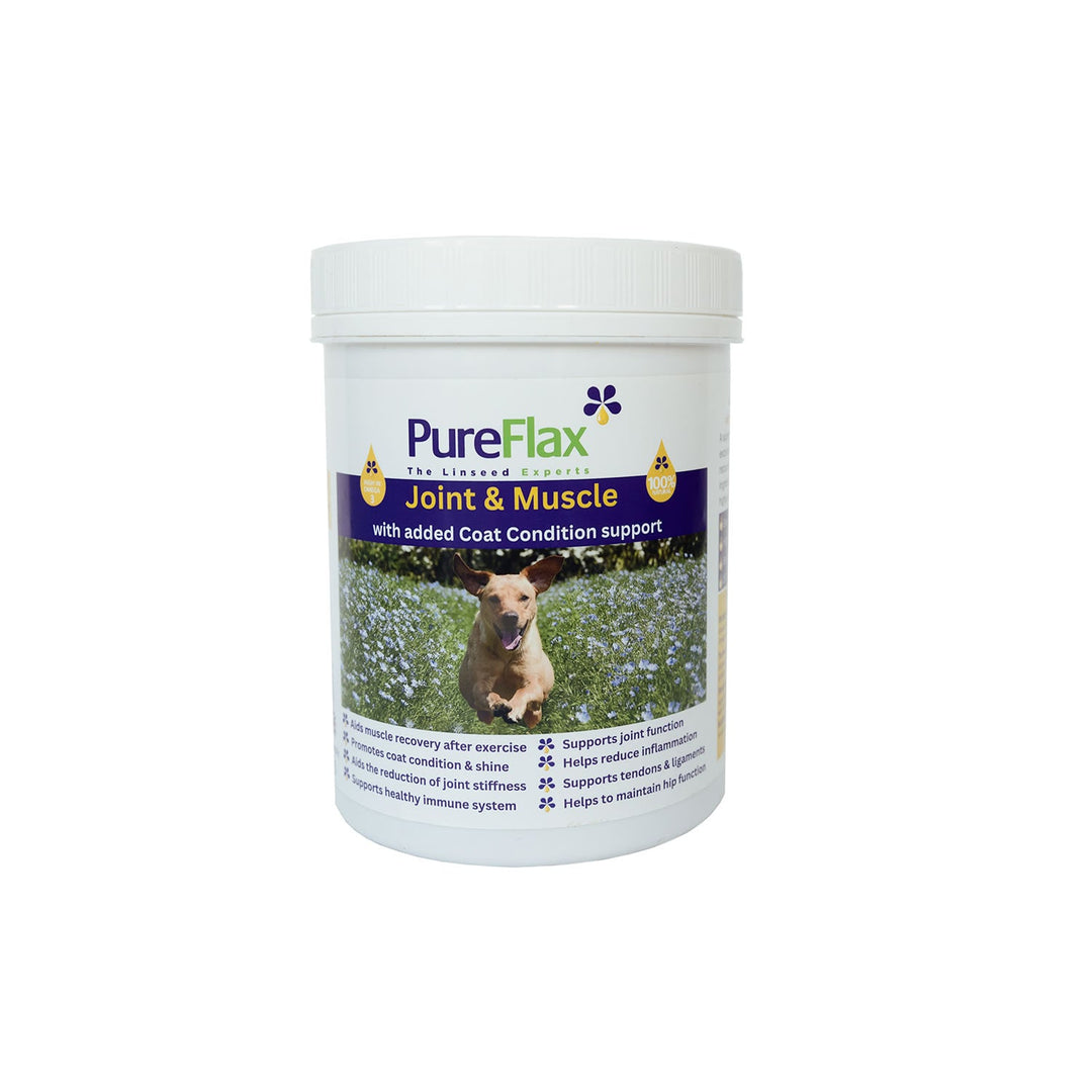 Pureflax Joint & Muscle With Added Coat Condition Support 620 Gm