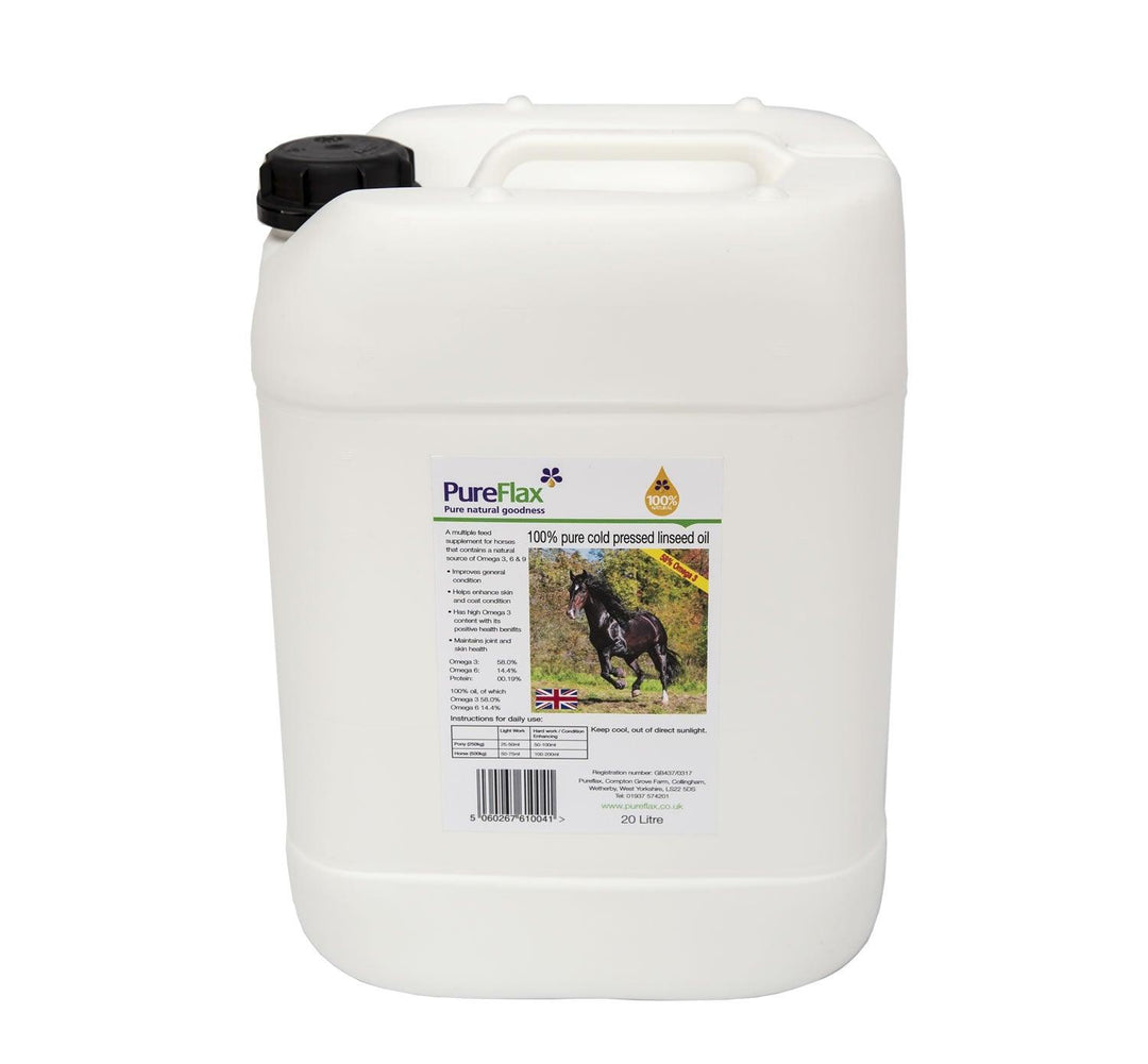 Pureflax Linseed Oil For Horses 20 L