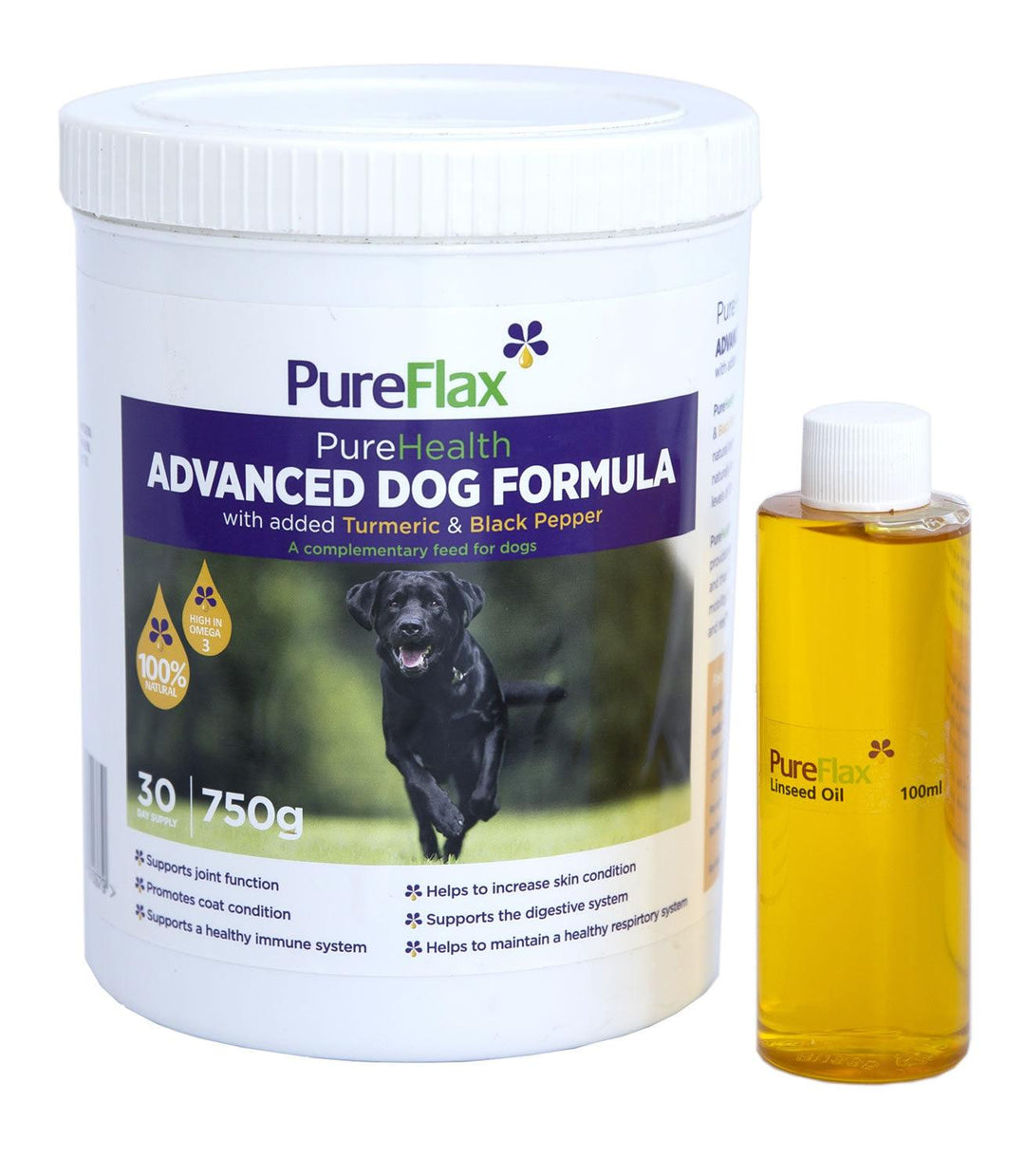 Pureflax Purehealth Advanced Dog Formula Plus 750G