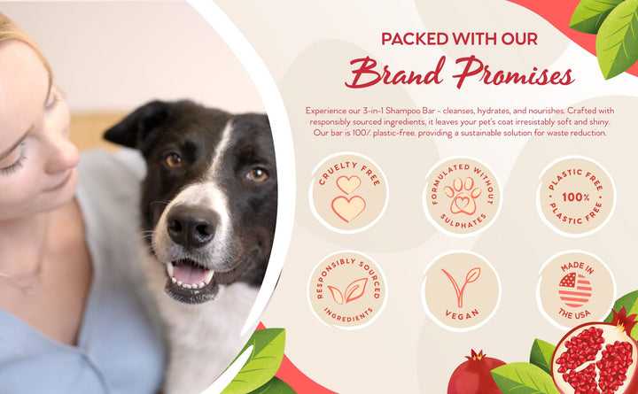Pet Head Pomegranate Shampoo Bar 85g
