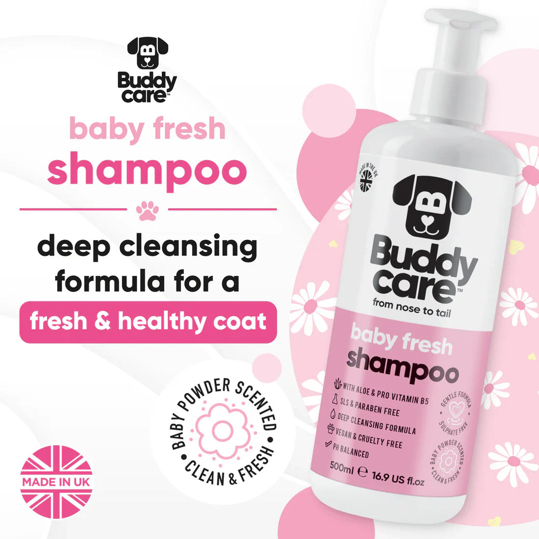 Buddycare Dog Shampoo Baby Fresh