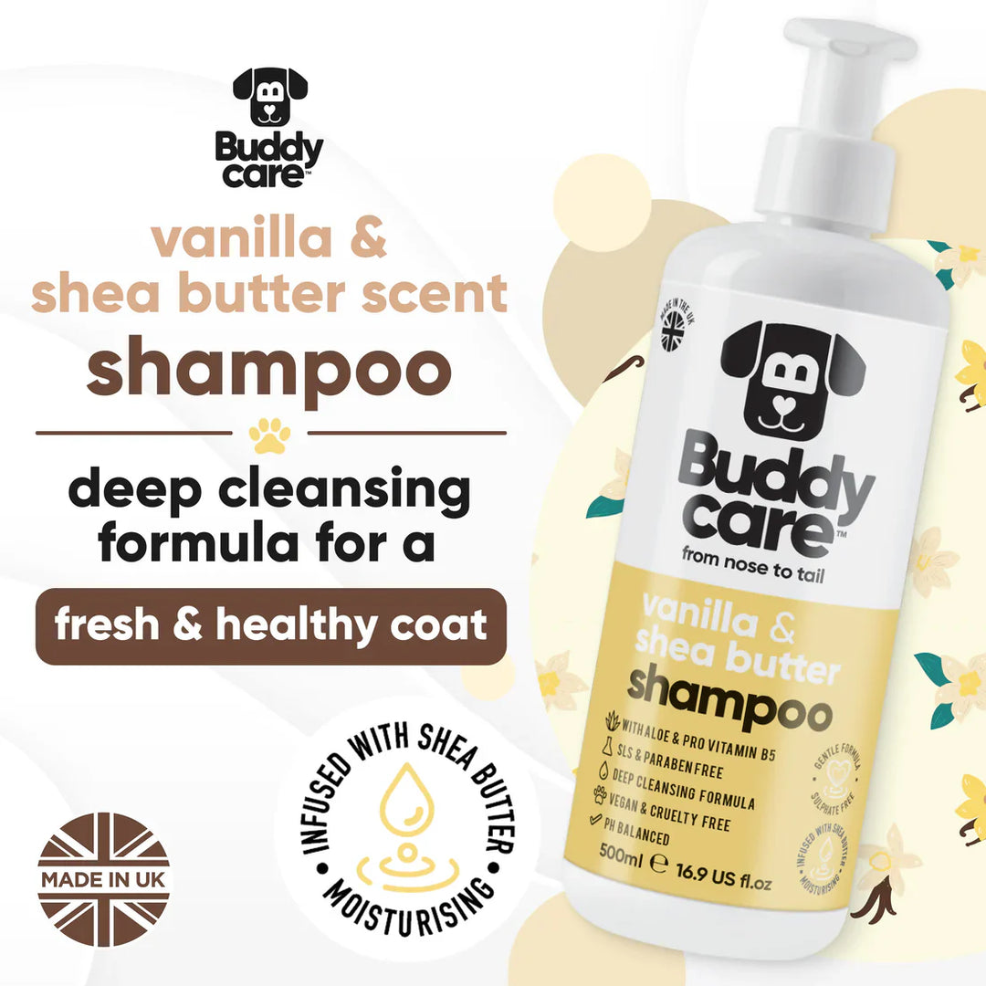 Buddycare Dog Shampoo Vanilla & Shea Butter