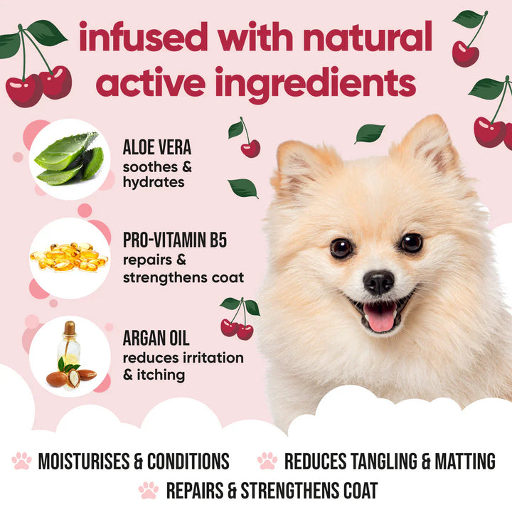 Buddycare Black Cherry Dog Conditioner 500ml