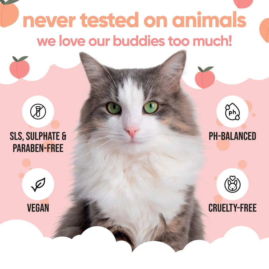 Buddycare Cat Shampoo Peach 500ml