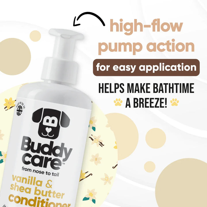 Buddycare Vanilla & Shea Butter Dog Conditioner 500ml