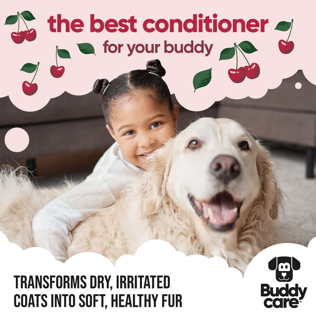 Buddycare Black Cherry Dog Conditioner 500ml