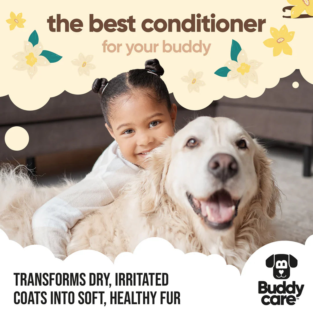 Buddycare Vanilla & Shea Butter Dog Conditioner 500ml