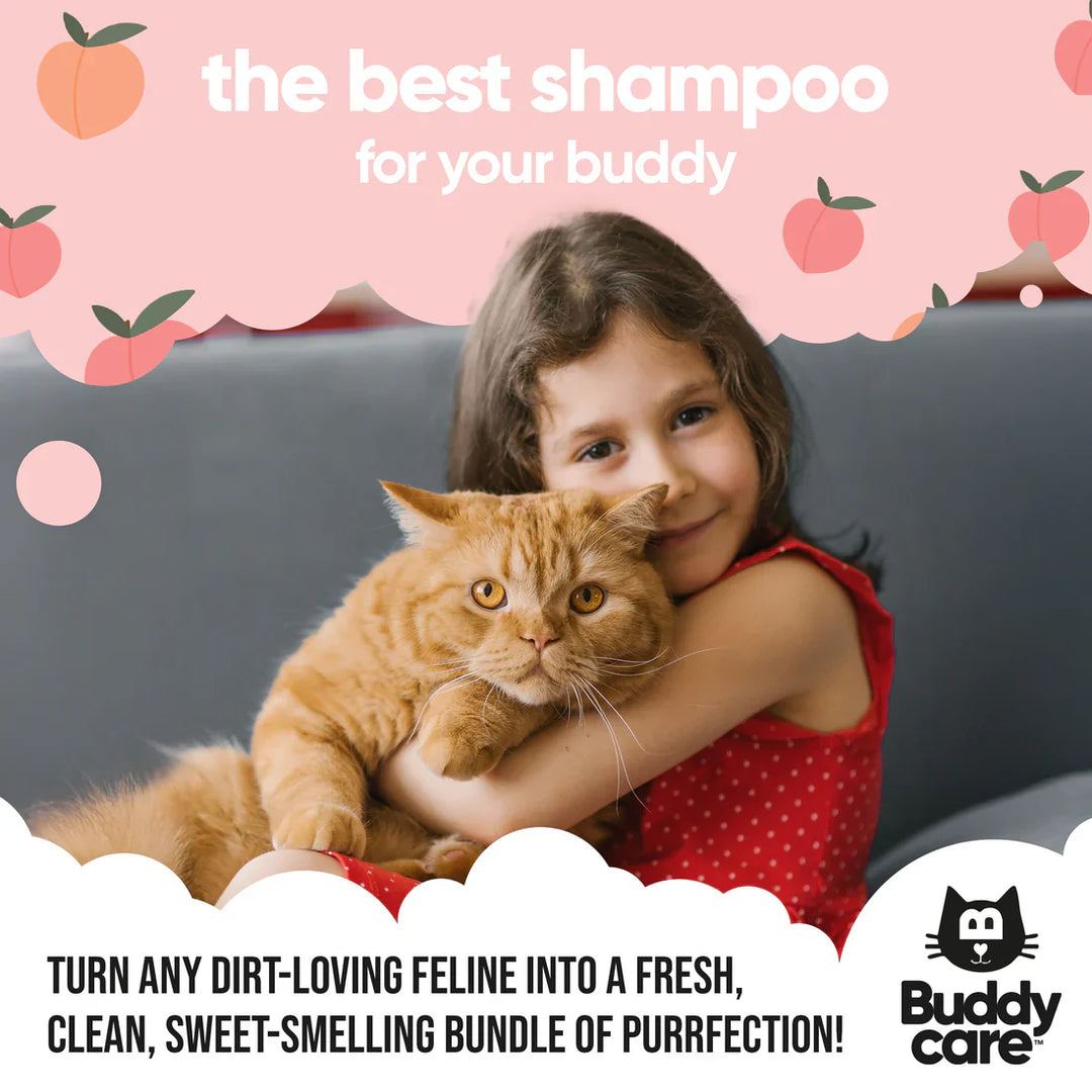 Buddycare Cat Shampoo Peach 500ml