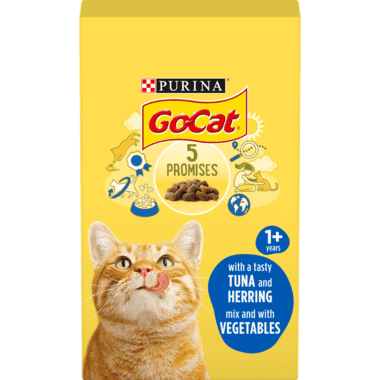 Go-Cat Adult Cat Food Tuna Herring And Veg 750G