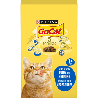 Go-Cat Adult Cat Food Tuna Herring and Veg 320G