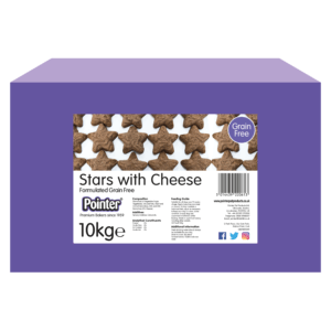 Pointer Grain Free Stars with Cheese 10kg