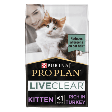 Pro Plan Live Clear Kitten Dry Cat Food Turkey 1.4Kg