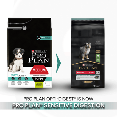 Pro Plan Dog Medium Puppy Sensitive Digestion With Optidigest Rich In Lamb Dry Food 3Kg