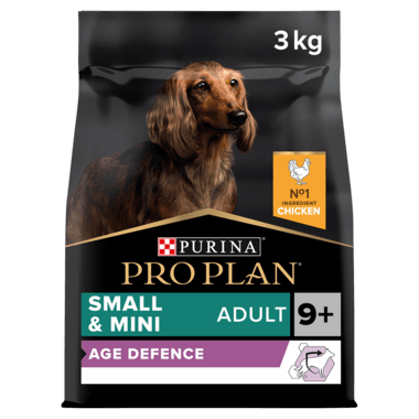 Pro Plan Dog Small & Mini Adult 9+ With Optiage Chicken Dry Food 3Kg