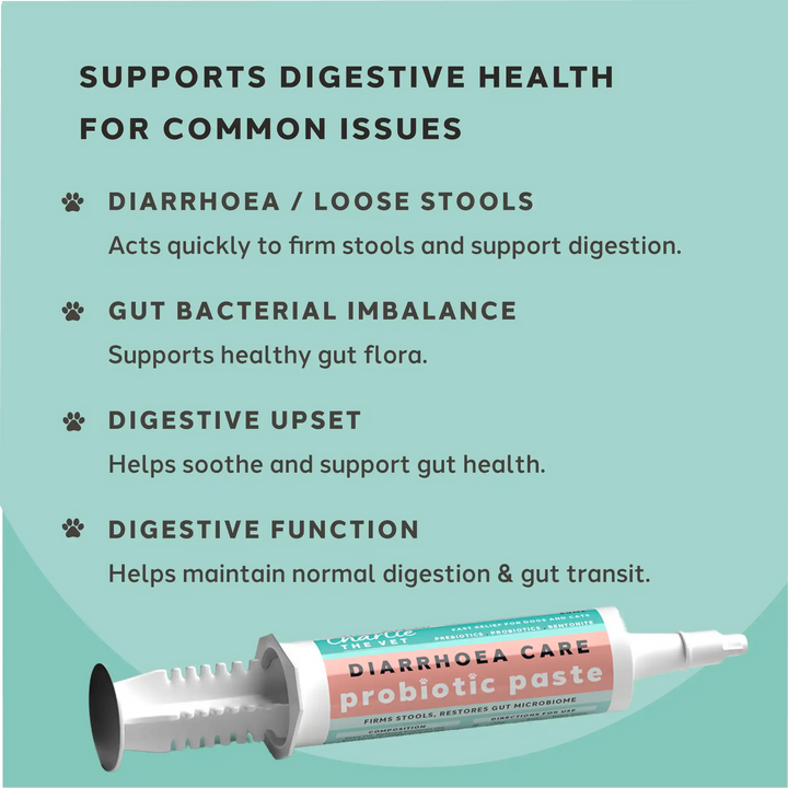 Charlie The Vet Diarrhoea Care Probiotic Paste For Dogs & Cats 15ml