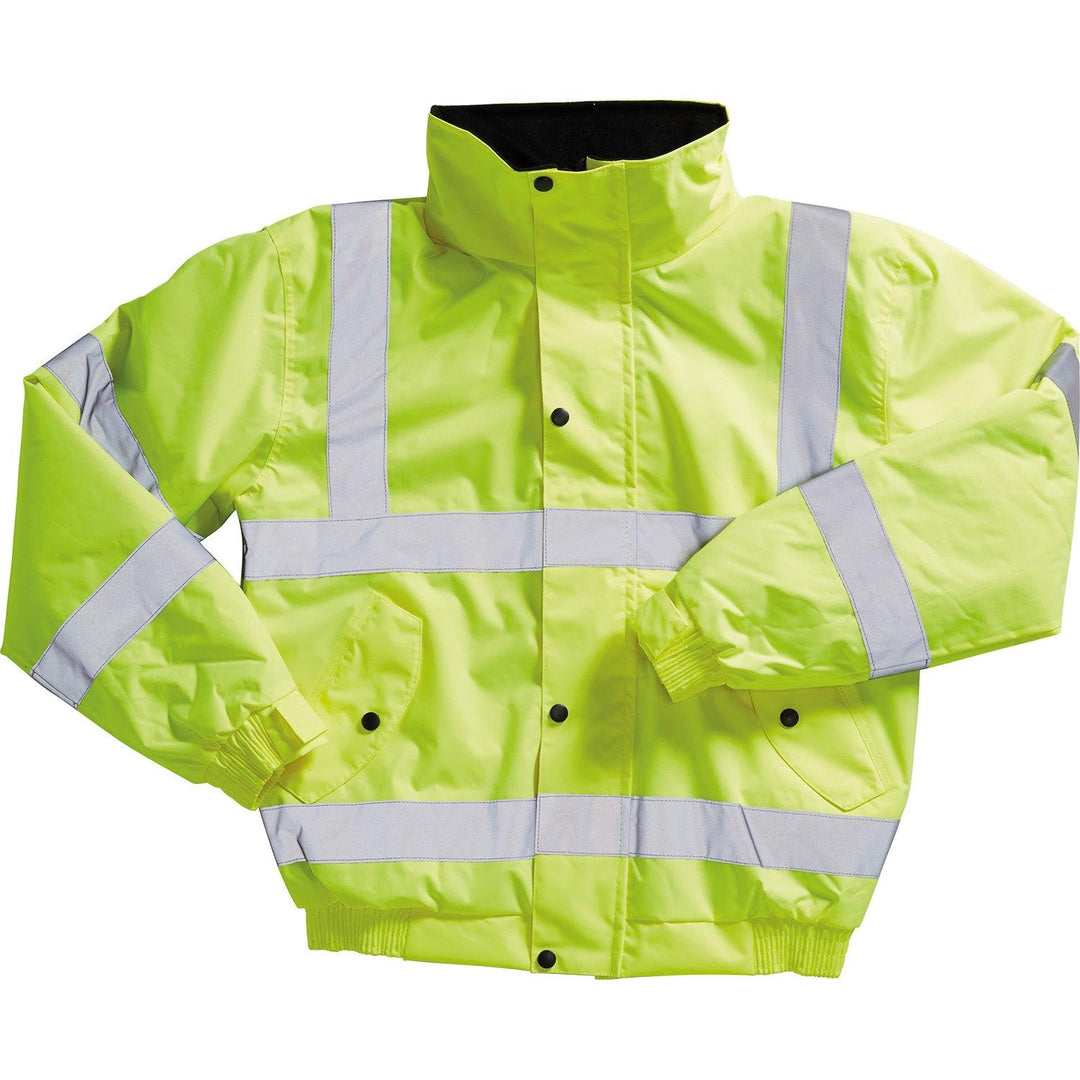 Blackrock Hi-Viz Bomber Jacket Adult Xlarge Yellow