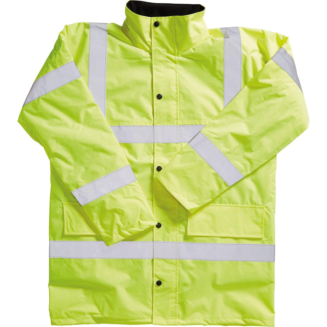 Blackrock Hi-Viz Coat Adult Medium Yellow