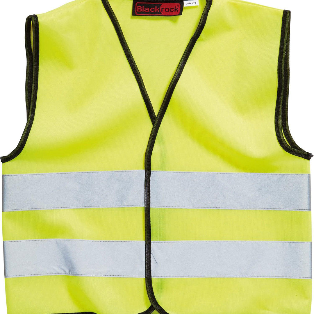 Blackrock Hi-Viz Waistcoat Sleeveless Child 4-6Yrs Yellow