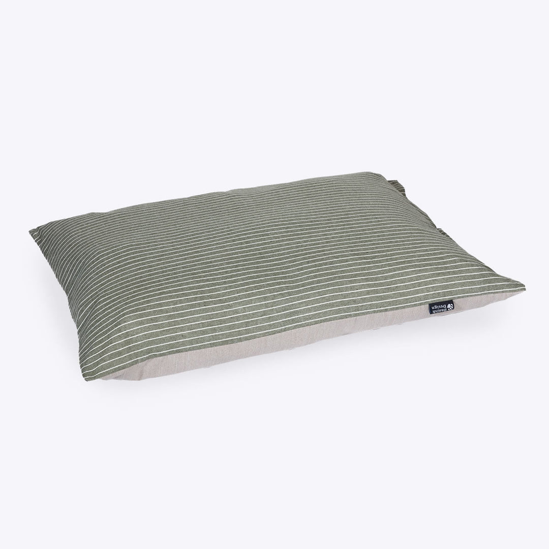 Danish Design Rustic Stripes Deep Duvet Sage