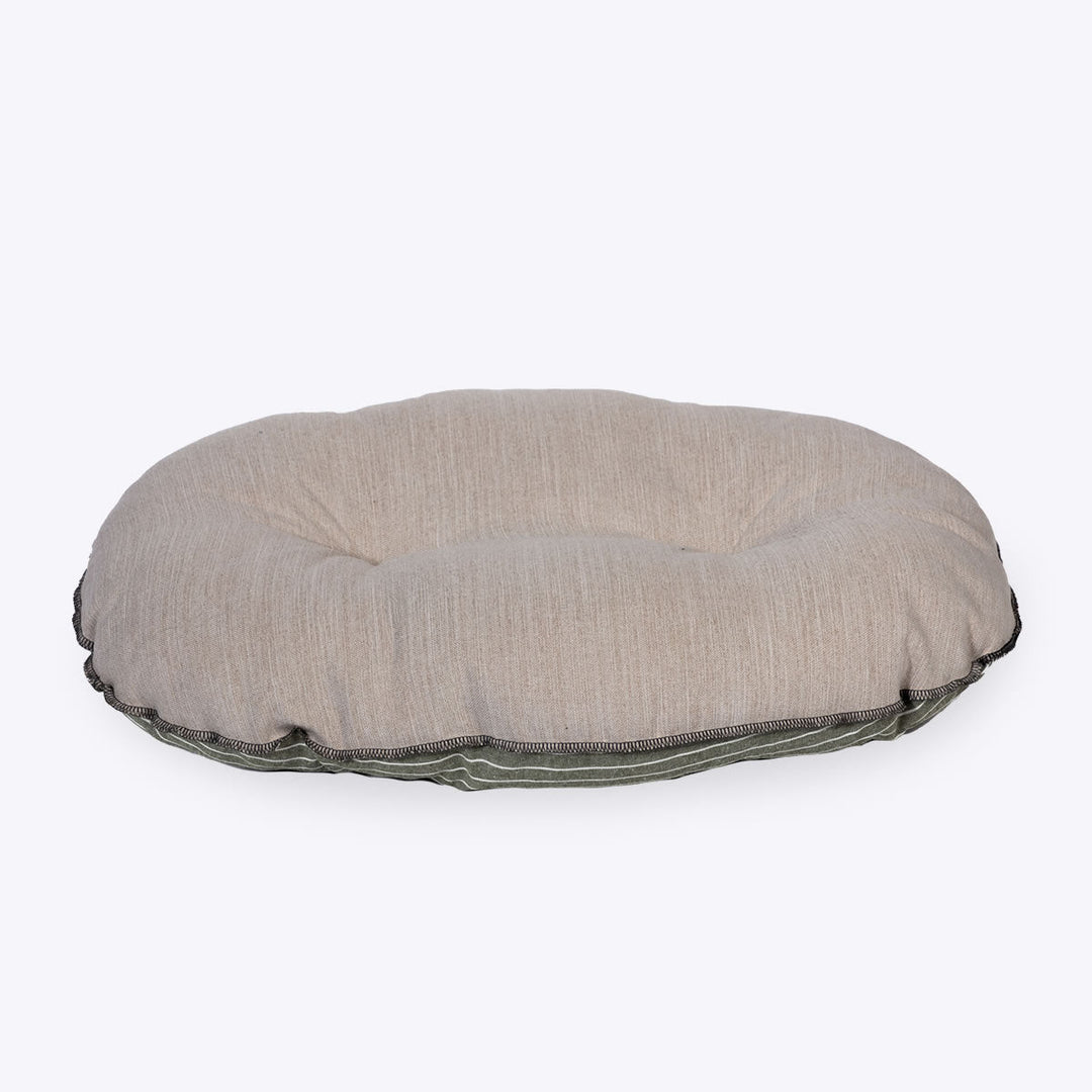 Danish Design Rustic Stripes Quilted Mattress Sage