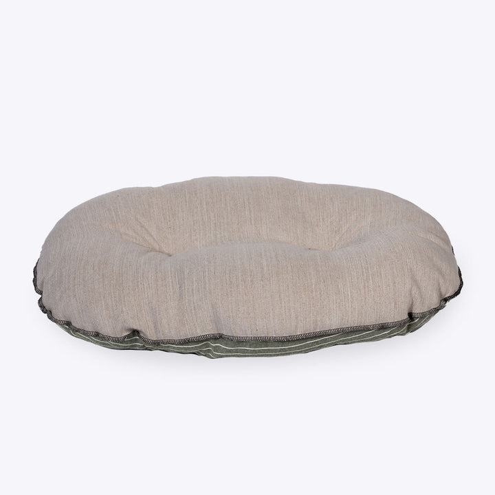 Danish Design Rustic Stripes Quilted Mattress Sage