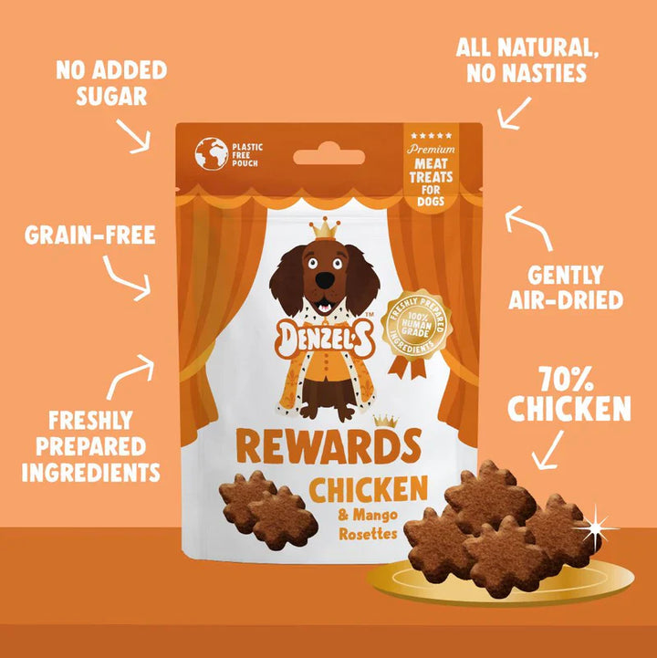 Denzels Rewards Chicken & Mango 70G