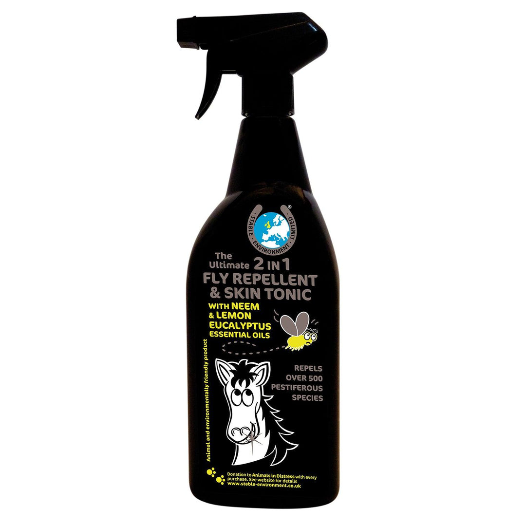 The Ultimate 2 In 1 Fly Repellent & Skin Tonic 750ml