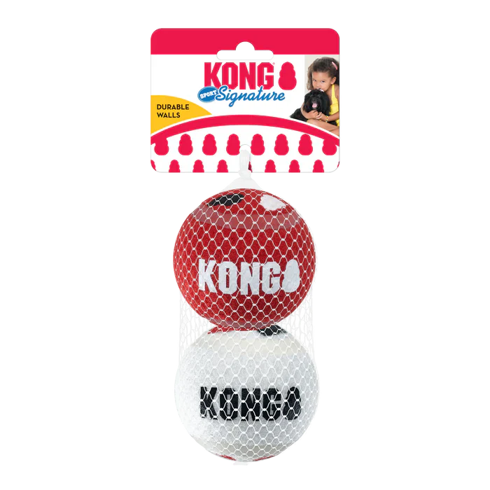Kong Signature Sport Balls 2 Pack Large