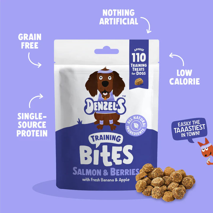 Denzels Training Bites Salmon & Berries 100G