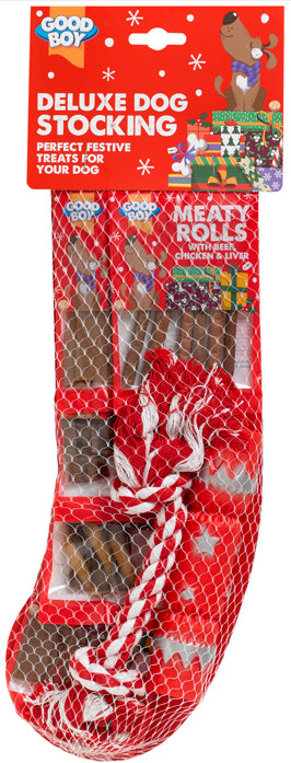 Good Boy Deluxe Dog Treat Stocking 150g