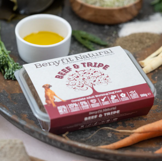 Benyfit Natural Beef & Tripe 500G