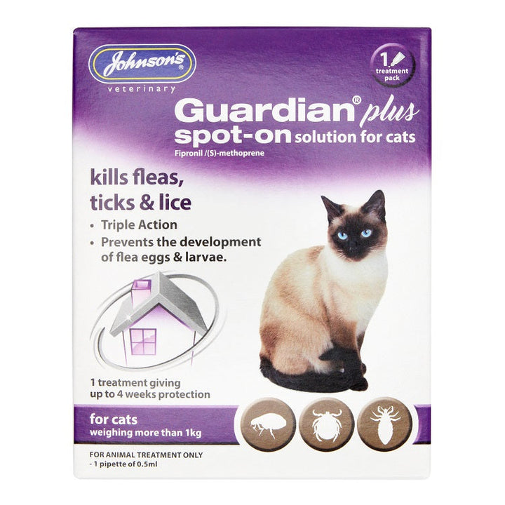 Johnson's Guardian Plus Spot-On Cats
