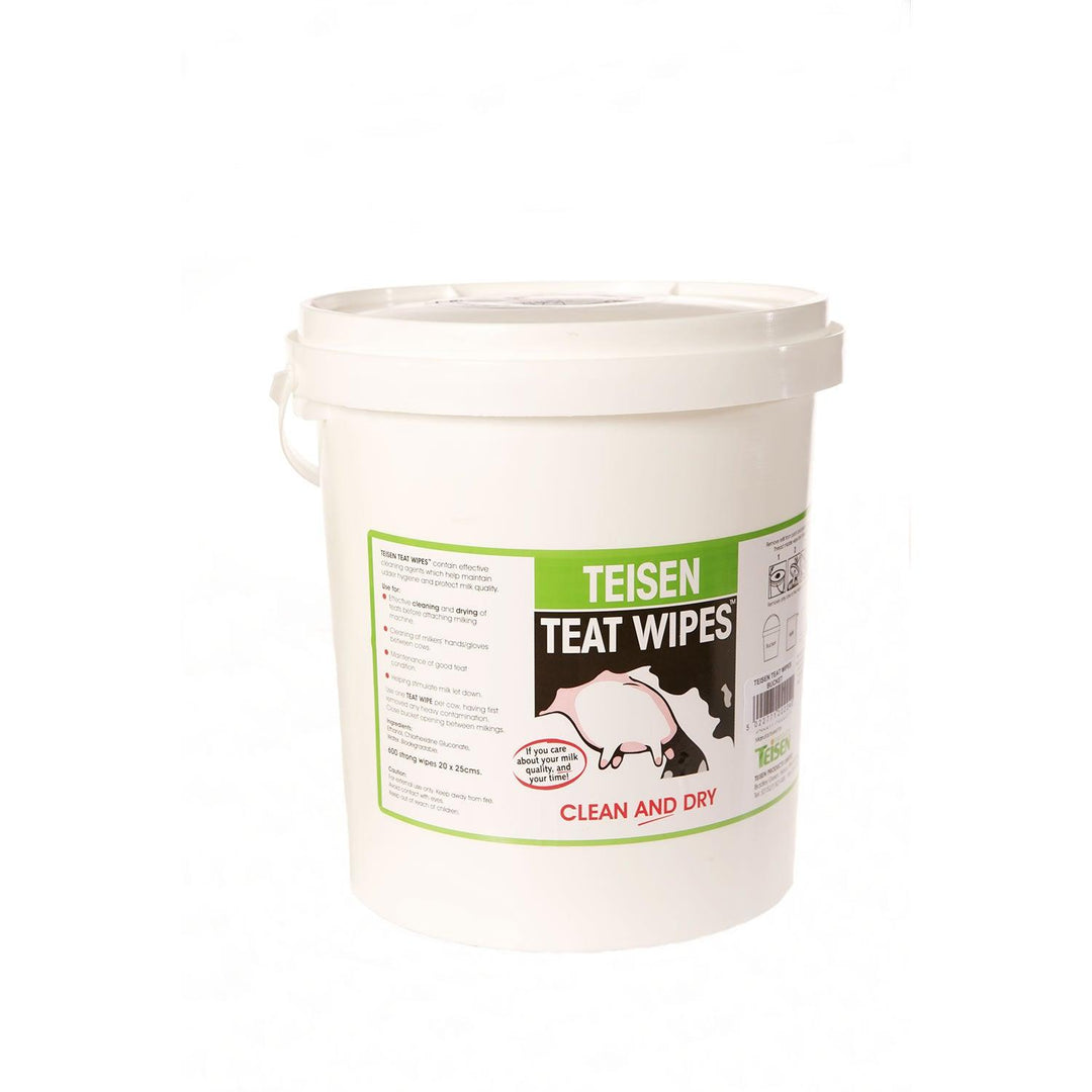 Teisen Products Teat Wipes 600 Bucket
