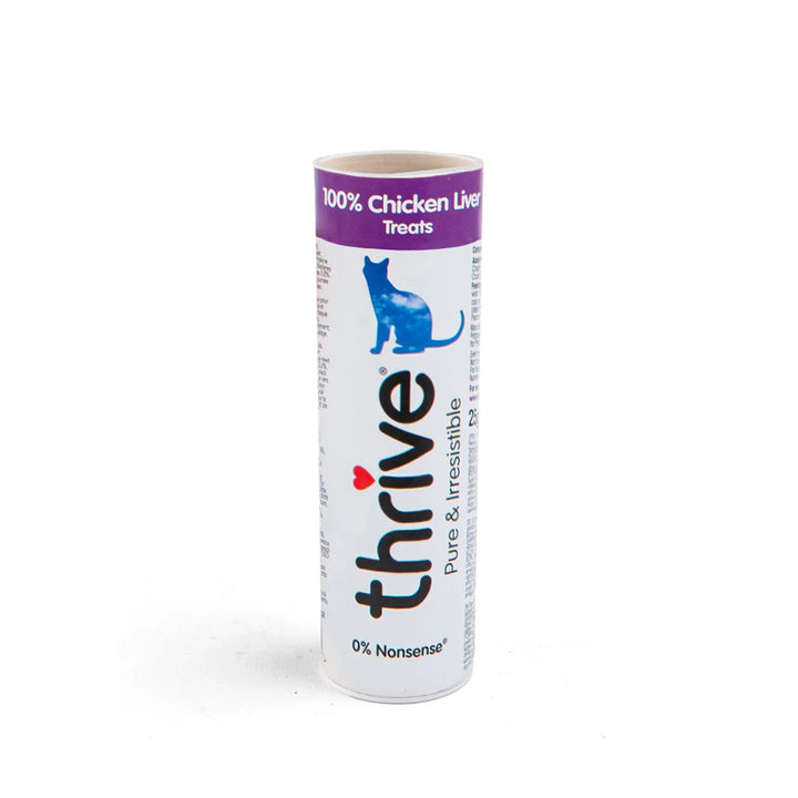 Thrive Cat Treats 100% Chicken Liver 25g Single