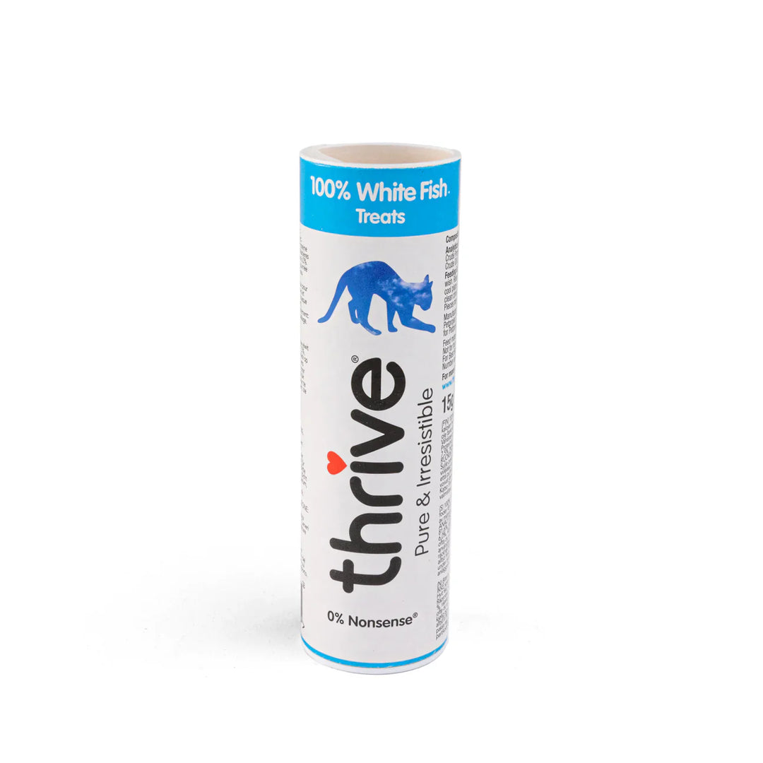 Thrive Cat Treats 100% White Fish 15g Single