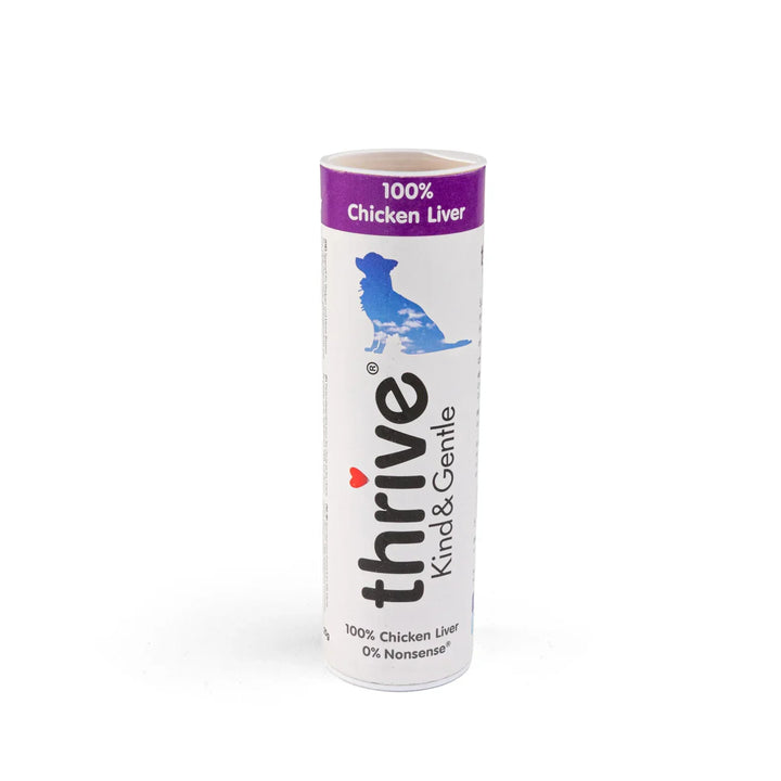 Thrive Dog Treats 100% Chicken Liver 25g - Single Tube