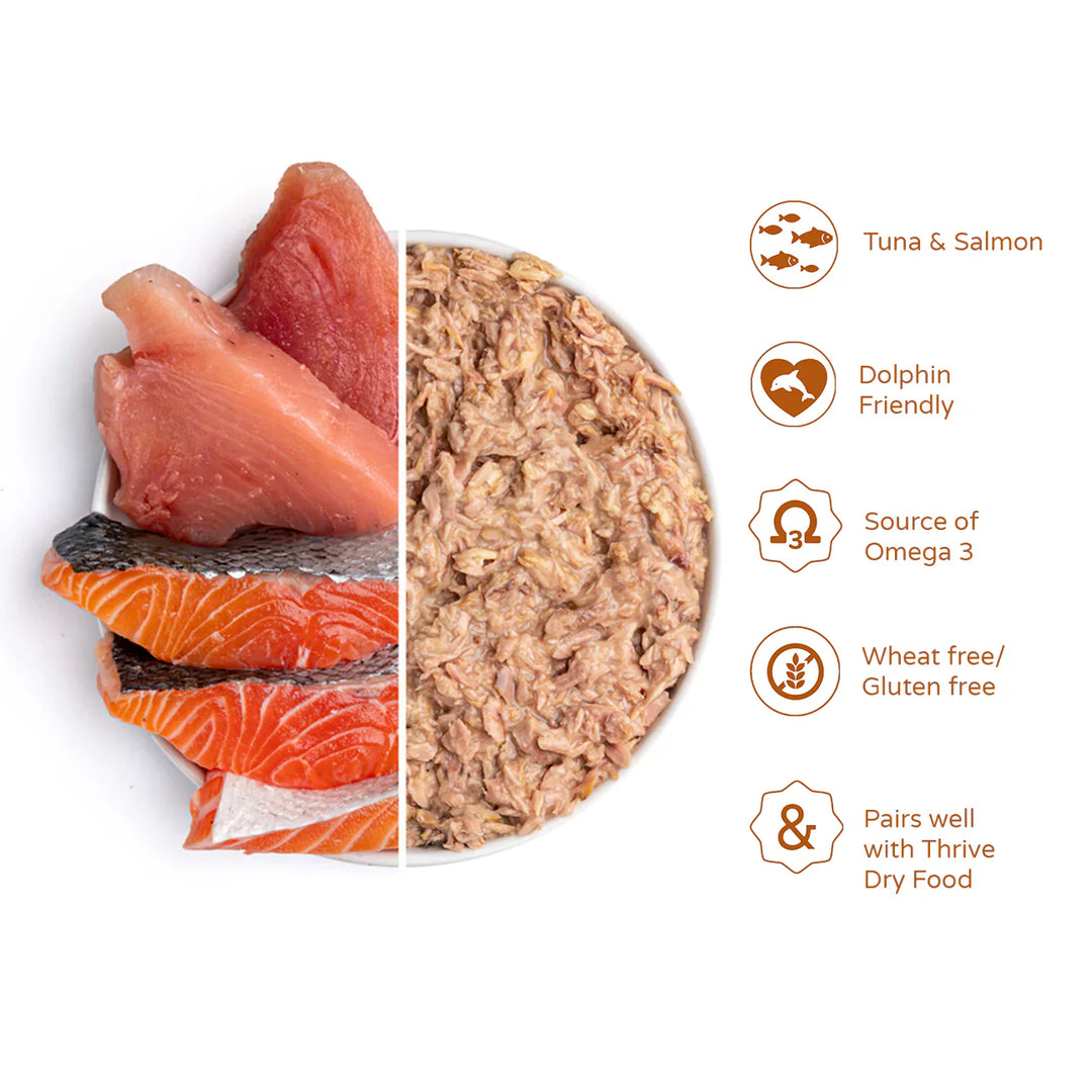 Thrive Complete Adult Tuna & Salmon 75g x 12