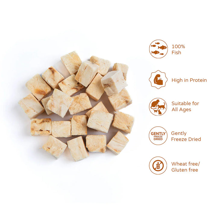 Thrive Cat Treats 100% White Fish 15g Single