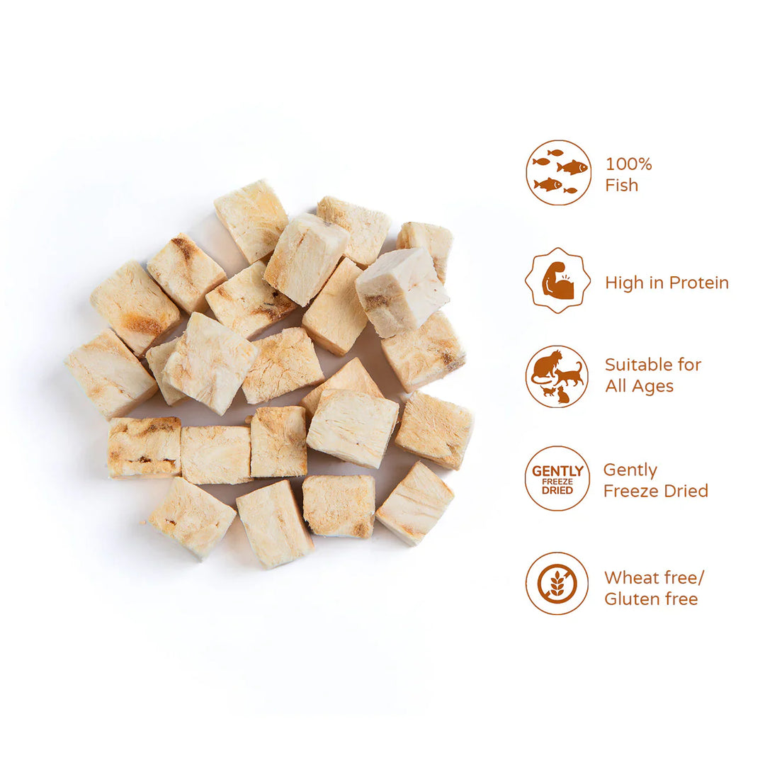 Thrive Cat Treats 100% White Fish 110g
